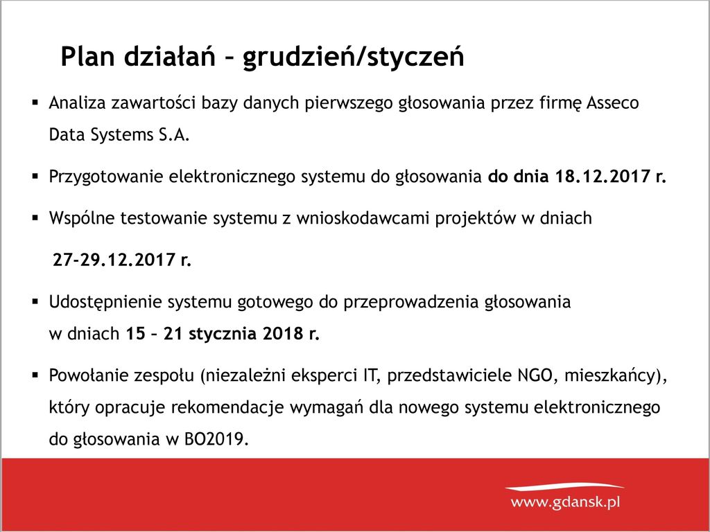 Budżet Obywatelski 2018 Dodatkowe głosowanie ppt pobierz